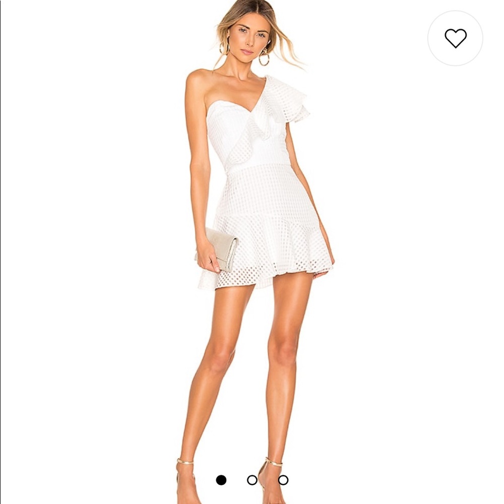 Amanda Uprichard McKinnon Dress in White